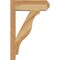 Ekena Millwork Funston Rough Sawn Craftsman Outlooker, Western Red Cedar, 6"W x 16"D x 24"H OUT06X16X24FST04RWR - alternate 3